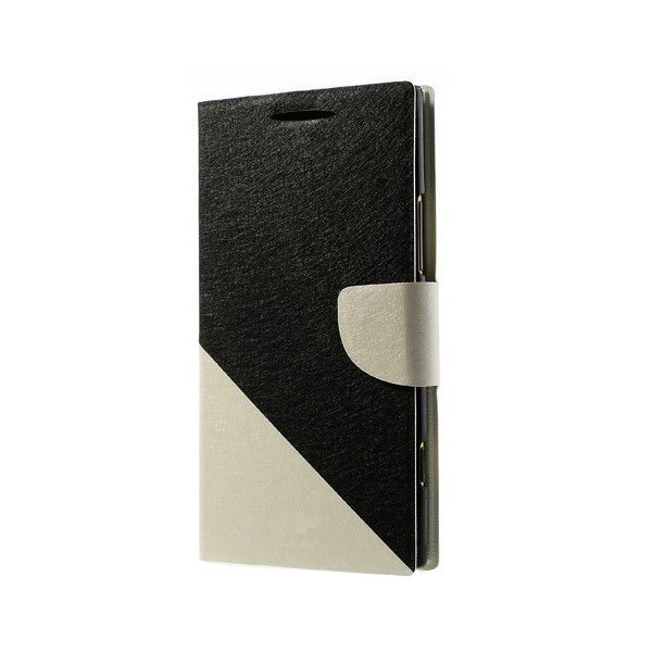 „Double“ atverčiamas dėklas - juodas (Galaxy Note 3)