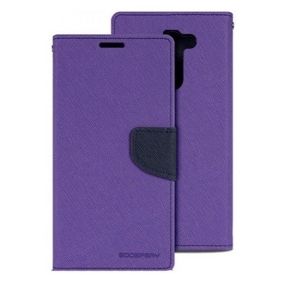„Mercury“ Fancy LG G2 D802 violetinis odinis dėklas / Priedai.lt