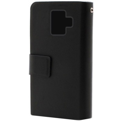 „Doormoon“ serijos Huawei Ascend Y200 juodas odinis atverčiamas dėklas / Priedai.lt