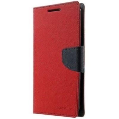 „Mercury“ Fancy Motorola Nexus 6 sarkans ādas maciņš / Vacins.lv