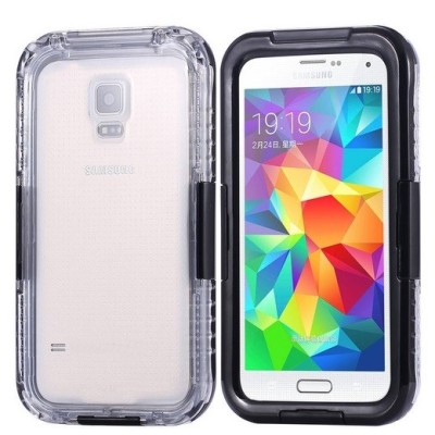 „FLOVEME“ ūdensizturīgs melns Samsung Galaxy S5, Galaxy S4 un Galaxy S3 futrālis / Priedai.lt