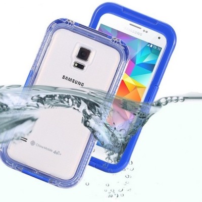 „FLOVEME“ ūdensizturīgs melns Samsung Galaxy S5, Galaxy S4 un Galaxy S3 futrālis / Priedai.lt