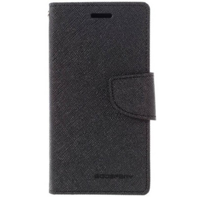 „Mercury“ Fancy Nokia Lumia 930 melns ādas maciņš / Vacins.lv