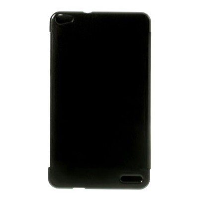 Huawei MediaPad X1 7" atvēramais maciņš ar lodziņu - melns / Vacins.lv