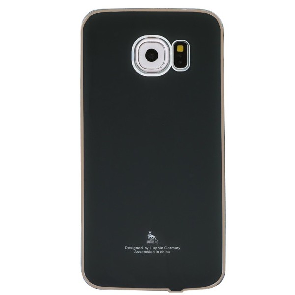 „Luphie“ plastmasas apvalks - melns (Galaxy S6 Edge)