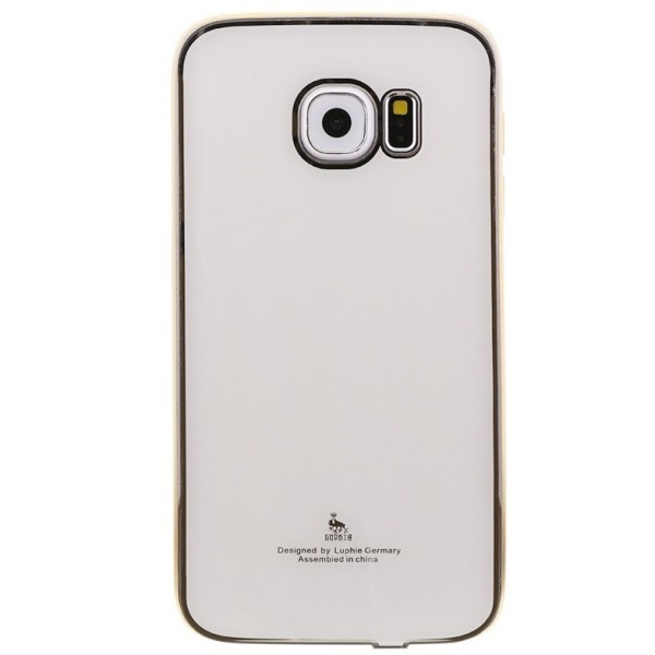 „Luphie“ plastmasas apvalks - balts (Galaxy S6 Edge)