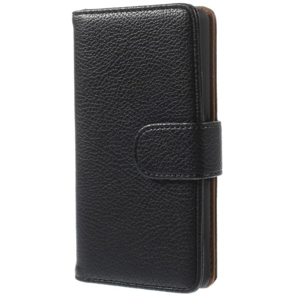 „Litchi“ atverčiamas dėklas - juodas (G3)