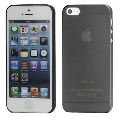 Ploniausias pasaulyje juodas Apple iPhone SE (5, 5s) dėklas / Priedai.lt