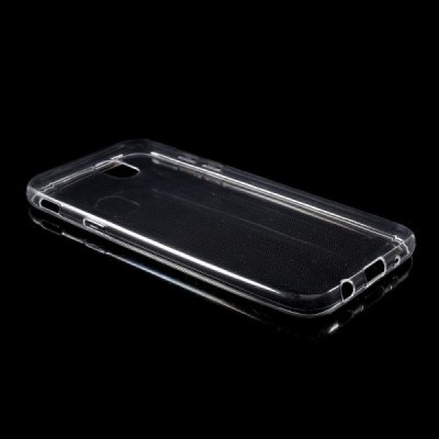 Samsung Galaxy J7 2017 (J730) kieto silikono skaidrus TPU dėklas - nugarėlė / Priedai.lt