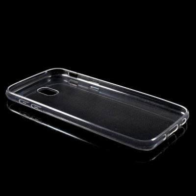 Samsung Galaxy J7 2017 (J730) kieto silikono skaidrus TPU dėklas - nugarėlė / Priedai.lt