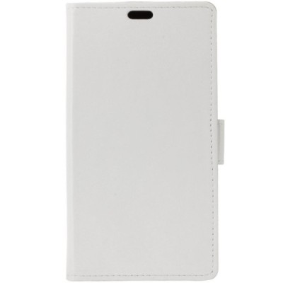 Huawei Mate 10 Lite atvēramais ādas balts maciņš (maks) / Vacins.lv