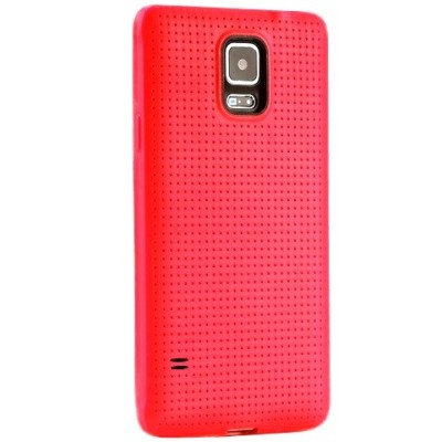 Samsung Galaxy S5 (G900, G903) „Dots“ cieta silikona sarkans (TPU) apvalks / vacins.lv