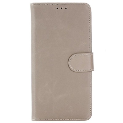 Samsung Galaxy A8+ 2018 (A730F) atvēramais ādas smilšains retro maciņš (maks) / Vacins.lv