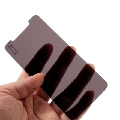 Apple iPhone X (iPhone Xs, 11 Pro) „Calans“ privatumo sustiprintos apsaugos apsauginis ekrano stiklas 0,33 mm / Priedai.lt