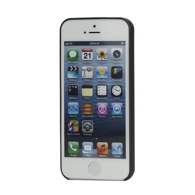 Ploniausias pasaulyje juodas Apple iPhone SE (5, 5s) dėklas / Priedai.lt