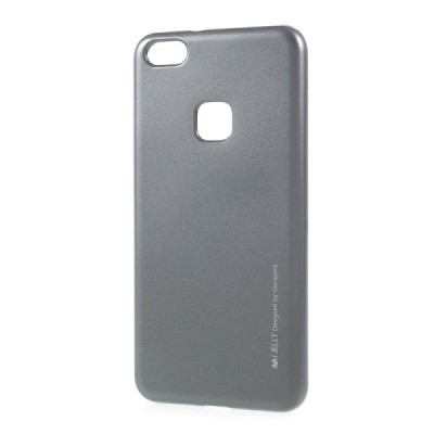 Huawei P10 Lite Mercury pilkas kieto silikono TPU dėklas - nugarėlė / Priedai.lt