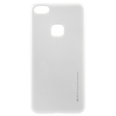 Huawei P10 Lite Mercury sidabrinis kieto silikono TPU dėklas - nugarėlė / Priedai.lt