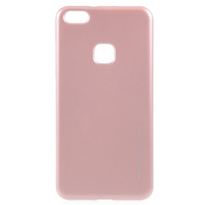 Huawei P10 Lite Mercury rožinis kieto silikono TPU dėklas - nugarėlė / Priedai.lt