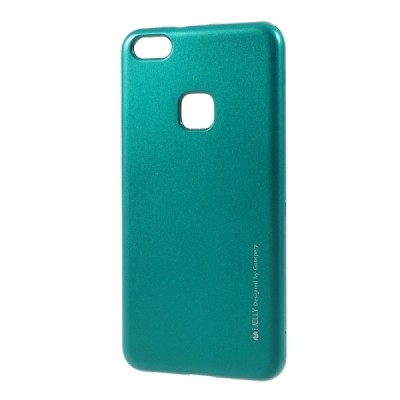 Huawei P10 Lite Mercury žalias kieto silikono TPU dėklas - nugarėlė / Priedai.lt