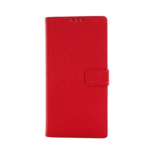 „Litchi“ atvēramais futrālis - sarkans (Xperia Z3)
