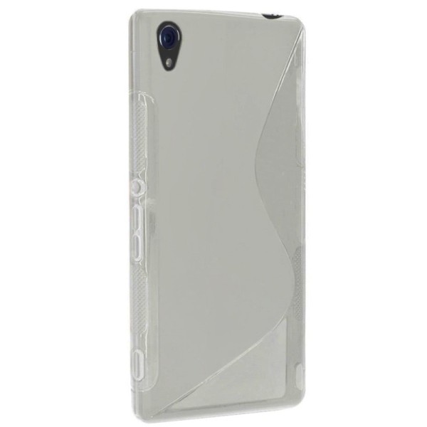 „S-Line“ cieta silikona (TPU) apvalks - dzidrs, pelēks (Xperia Z3)