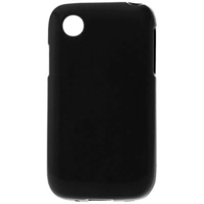 LG L40 (D160) matētas, melns cieta silikona futrālis / Vacins.lv