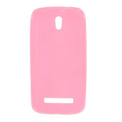 HTC Desire 500 Jelly Case rozs cieta silikona (TPU) futrālis / Vacins.lv