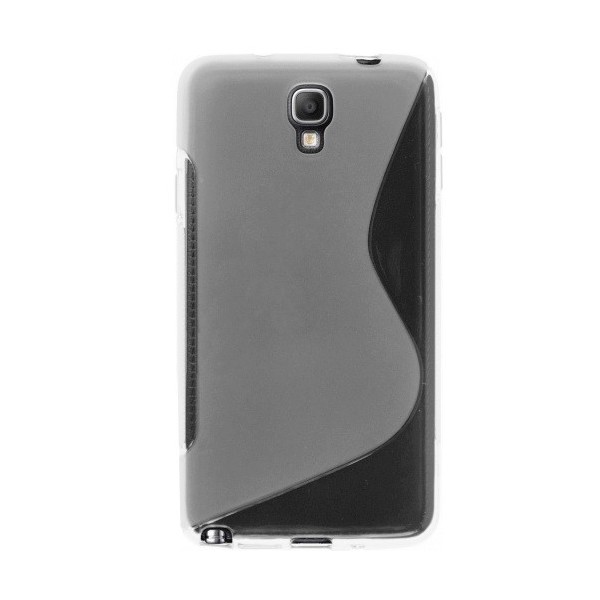 „S-Line“ cieta silikona (TPU) apvalks - balts (Galaxy Note 3 Neo)