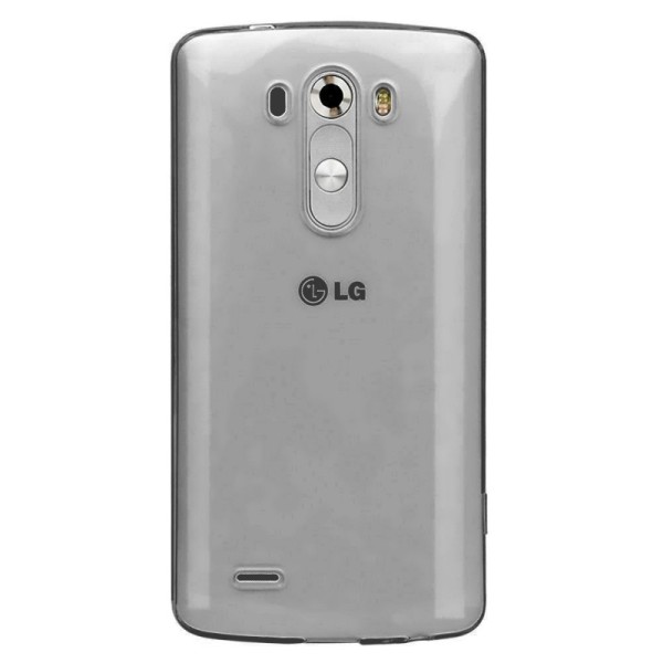 Ploniausias TPU skaidrus dėklas - pilkas (G3)