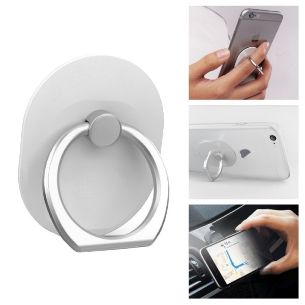 „Ring“ telefona turētājs - balts