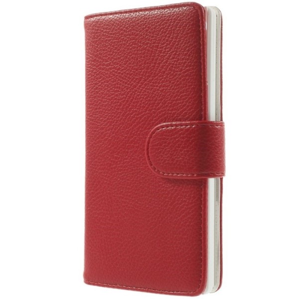 „Litchi“ atvēramais maciņš - sarkans (G Flex)