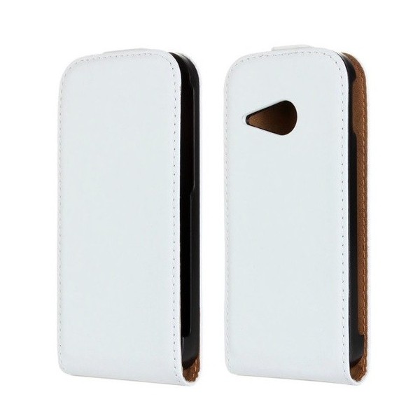 Vertikaliai atverčiamas dėklas - baltas (One mini 2)