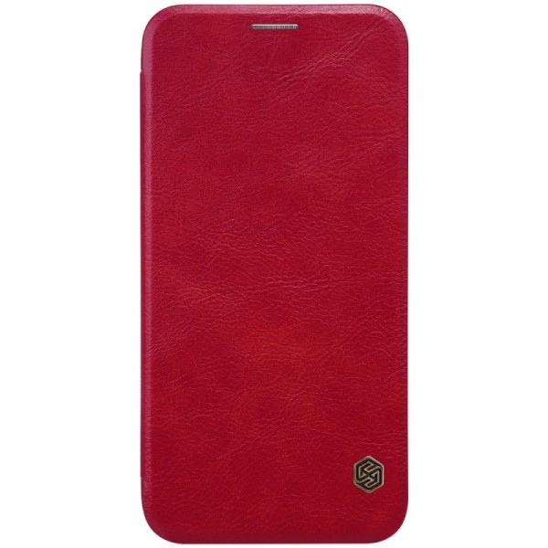 „Nillkin“ Qin atvēramais maciņš - sarkans (Galaxy J3 2017)