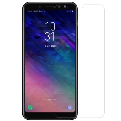 Samsung Galaxy A8+ 2018 (A730F) „Nillkin“ H Tempered Glass sustiprintos apsaugos apsauginis ekrano stiklas 0.33 mm / Priedai.lt
