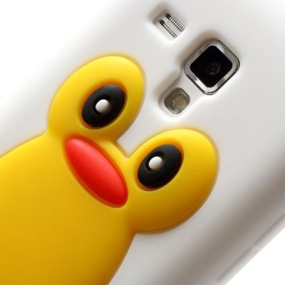 Samsung Galaxy S Duos S7562 (Samsung Galaxy S Trend S7560) rotaļīgs silikona apvalks pingvīns / Vacins.lv