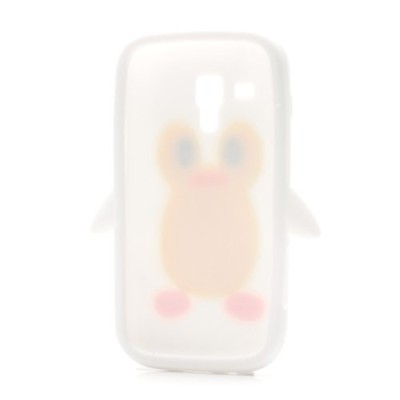 Samsung Galaxy S Duos S7562 (Samsung Galaxy S Trend S7560) rotaļīgs silikona apvalks pingvīns / Vacins.lv
