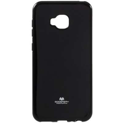 Asus Zenfone 4 Selfie Pro (ZD552KL) Mercury cieta silikona (TPU) melns apvalks / vacins.lv