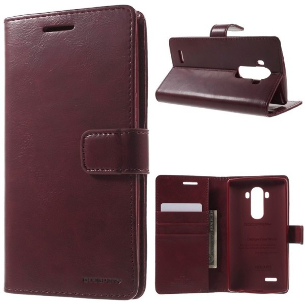 „Mercury“ Blue Moon atverčiamas dėklas - bordo (G4)