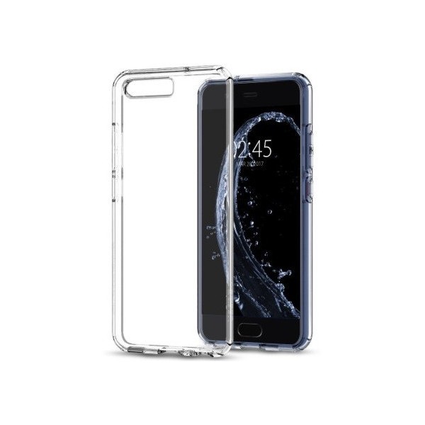 Kieto silikono (TPU) dėklas - skaidrus (P10)