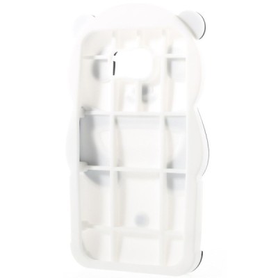 Rotaļīgs silikona Samsung Galaxy S6 (G920) apvalks panda / Vacins.lv