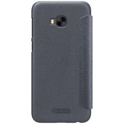 Asus Zenfone 4 Selfie Pro (ZD552KL) pilkas odinis atverčiamas Nillkin Sparkle dėklas / Priedai.lt