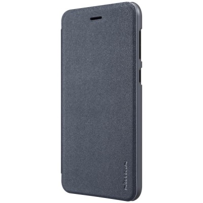 Asus Zenfone 4 Selfie Pro (ZD552KL) pilkas odinis atverčiamas Nillkin Sparkle dėklas / Priedai.lt