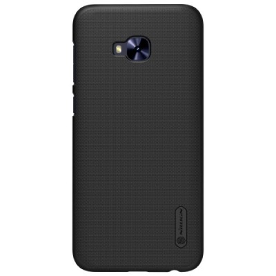 Asus Zenfone 4 Selfie Pro (ZD552KL) Nillkin Frosted Shield juodas plastikinis dėklas + apsauginė ekrano plėvelė / Priedai.lt