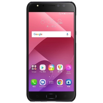 Asus Zenfone 4 Selfie Pro (ZD552KL) Nillkin Frosted Shield juodas plastikinis dėklas + apsauginė ekrano plėvelė / Priedai.lt