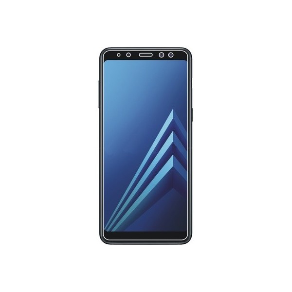 „ISME“ apsauginė ekrano plėvelė (pilnai dengianti) - skaidri (Galaxy A8+ 2018)
