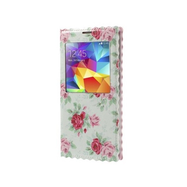 „Rose“ atverčiamas dėklas - mėtinis (Galaxy S5 / S5 Neo)