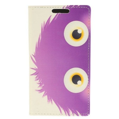 „Monster“ serijos LG G3 D855 baltas odinis atverčiamas dėklas / Priedai.lt