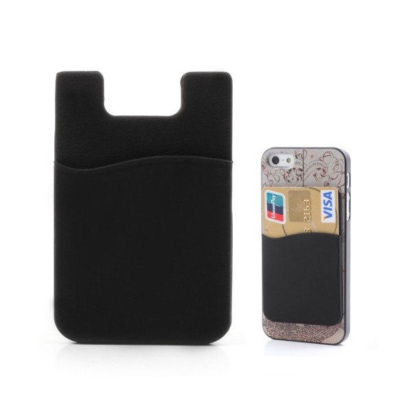 Kartiņas futrālis - melns
