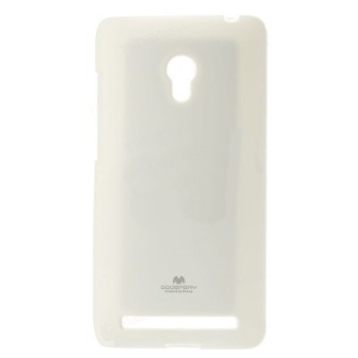 Asus Zenfone 6 (A600CG) Mercury kieto silikono TPU baltas dėklas - nugarėlė / Priedai.lt