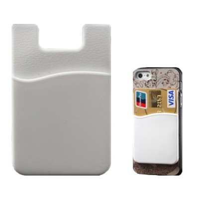 Balts kartiņas futrālis - kabata  / Vacins.lv